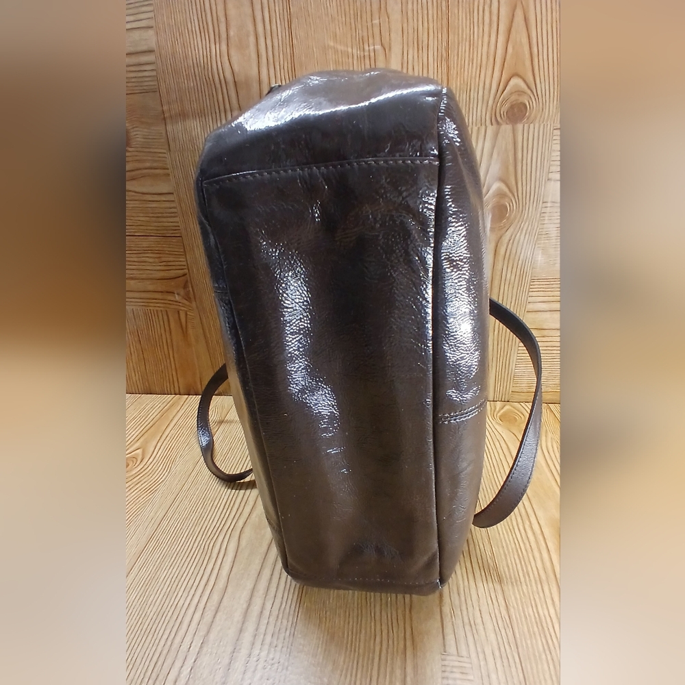 Coach Brown Leather Tote Bag - Picture 10 of 12